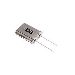 10 pcs - IQD 2.4577MHz Crystal Unit ±20ppm HC49 2-Pin 11.05 x 4.65 x 13.46mm