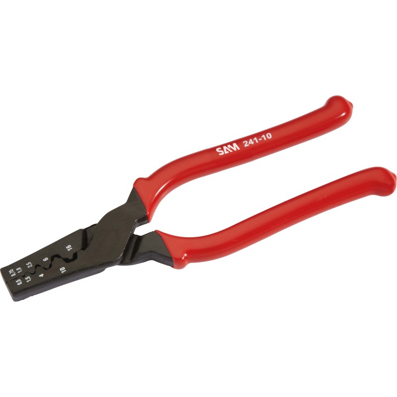 1 pcs - SAM 241 Hand Crimp Tool for Wire Ferrules, 0.5 - 16mm² Wire