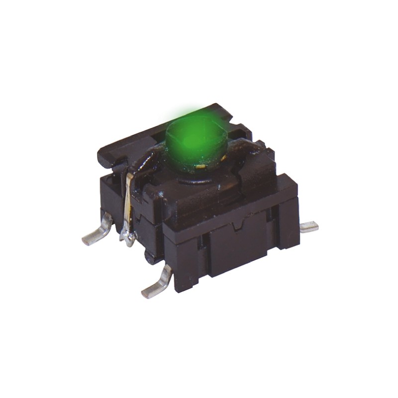 1 pcs - IP67 Cap Tactile Switch, SPST 50 mA @ 24 V dc