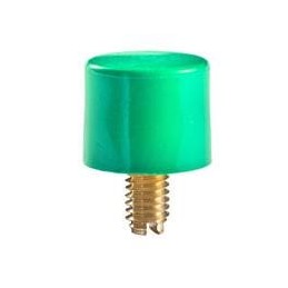 10 pcs : AT079F - Switch Bezels / Switch Caps .394'GREEN CAP
