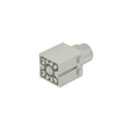 1 pcs : 09140013002 - Heavy Duty Power Connectors HAN 1MOD-M-C 200A FINGER PROTECTED