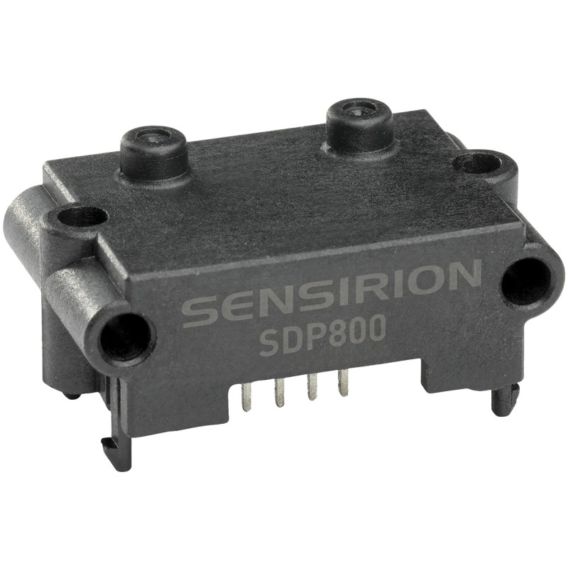 80 pcs - Sensirion Differential Pressure Sensor, +125Pa Operating Max, Manifold Mount, PCB Mount, 4-Pin, 1bar Overload Max