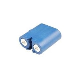 1 pcs : 211937-0003 - Heavy Duty Power Connectors PowerWize HC 6mm HDR M DR 2CKT KEY B BLU