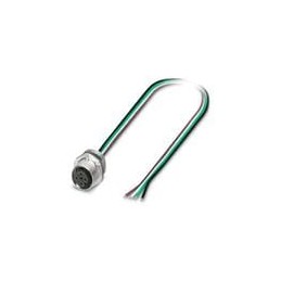 1 pcs : 1523434 - Circular Metric Connectors Sensor/Actuator flush-type socket