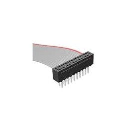 1 pcs : HCMD-20-T-10.00-02 - Ribbon Cables / IDC Cables IDC Socket and Terminal Cable Assemblies, 0.100' Pitch