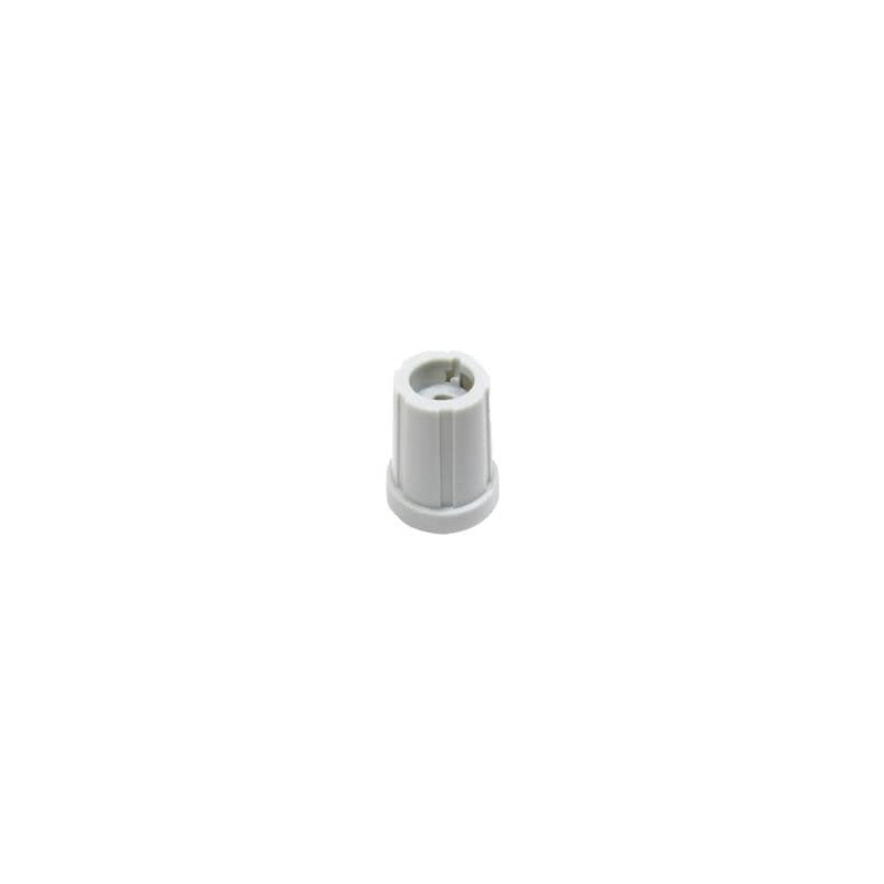 10 pcs : 450-AA151 - Knobs & Dials GREY 15mm D-SHAFT