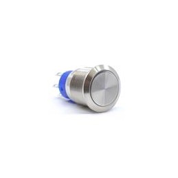 1 pcs : ULV4F23SS544 - Pushbutton Switches 3A 250VAC 1P ON-ON Blu PowerBtn IP67