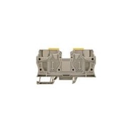 1 pcs : 1739620000 - DIN Rail Terminal Blocks ZDU 35, BEIGE