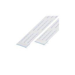 10 pcs : 05-16-A-0050-A-4-06-4-T - FFC / FPC Jumper Cables 0.5mmP. FlatFlexCble, 16Contact, Conductor SameSide, Len50mm/2in, Tin