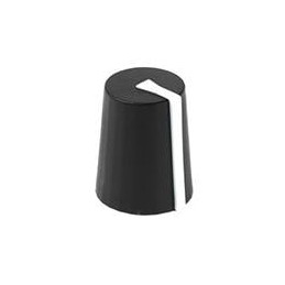 10 pcs : 1108 - Knobs & Dials M6 flatted to M4.5 Spring