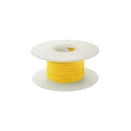 1 pcs : R30Y-0100 - Cable Mounting & Accessories 30AWG KYNAR INSUL 100' SPOOL YELLOW