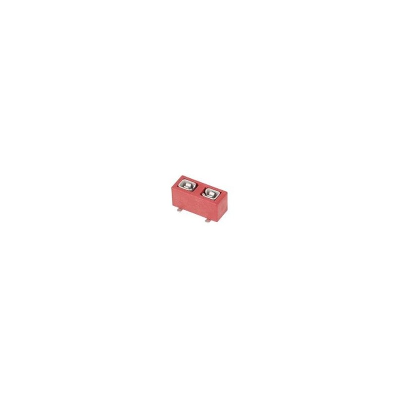 10 pcs : 3588-10 - Fuse Holder SMT FUSE SOCKET (RED)