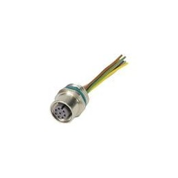 1 pcs : 21033176805 - Circular Metric Connectors M12-A 8PIN FML STRT 0.5M RECEPT