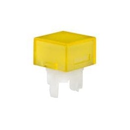 10 pcs : AT4166DB - Switch Bezels / Switch Caps SQ AMBR LNS/WHT DIFF