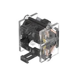 1 pcs : 704.910.4 - Switch Contact Blocks / Switch Kits Switching element slow-make T 2NC screw silver
