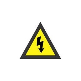 1 pcs : WL33Y - Labels & Industrial Warning Signs Warning Label Vinyl Electrical Symbol