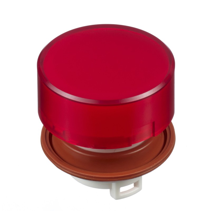 1 pcs - Idec HW Series Red Push Button Head, 22mm Cutout, IP20