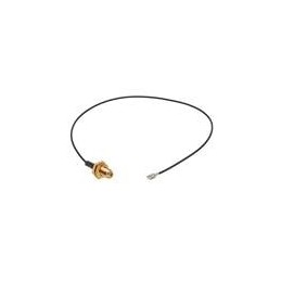 1 pcs : 73230-6130 - RF Cable Assemblies SMA Bulkhead IP68 Jack-to-I-PEX MHF I LK Plug, 1.37mm Cable Diameter, 305.00mm Cable Le