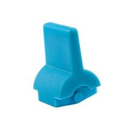 10 pcs : AT4151G - Switch Bezels / Switch Caps .450' WIDE BLU PADDL CAP FOR M & M2T