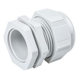 1 pcs - SIB SIB-TEC Series Grey PA 6 Cable Gland, M40 Thread, 18mm Min, 32mm Max, IP68