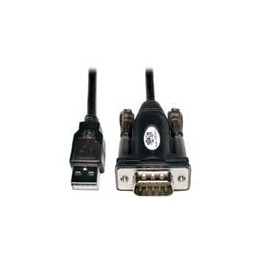 1 pcs : U209-000-R - USB Cables / IEEE 1394 Cables USB A MALE TO DB9M 1.52m ADAPTER