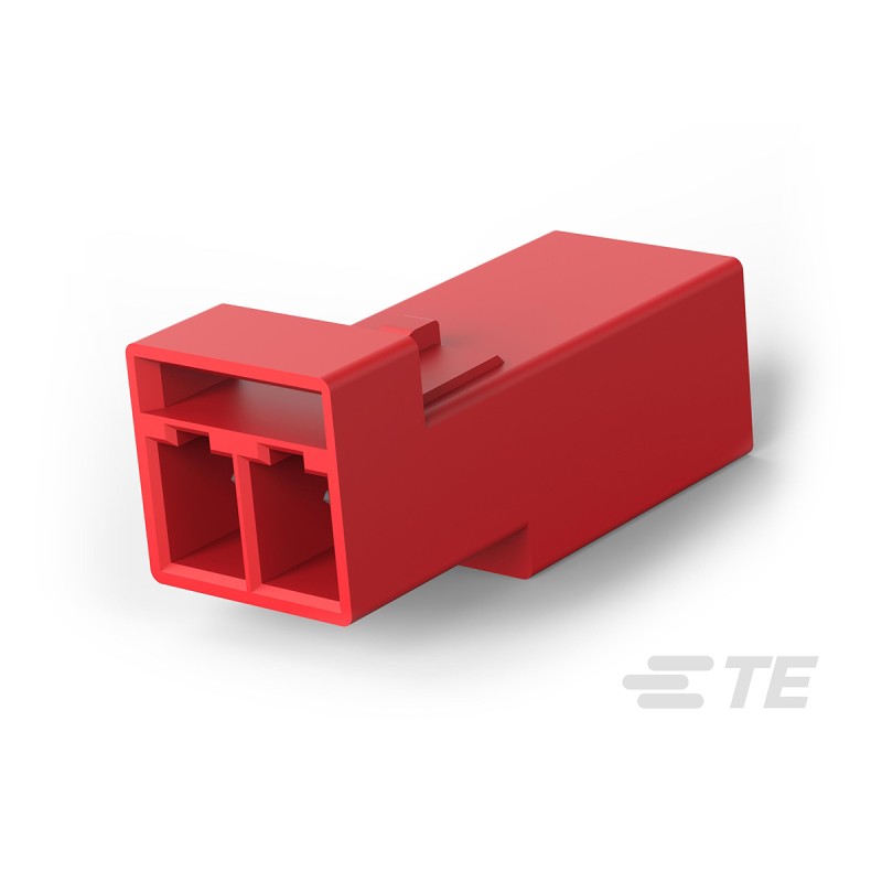 10 pcs - TE Connectivity LIGHT-N-LOK Series Modular Latched Wire to Wire, 2-Pole, Female, 2-Way, Cable Mount, 9A