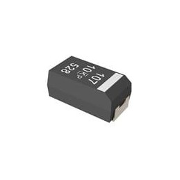 10 pcs : T598X156M063ATE075 - Tantalum Capacitors - Polymer 63V 15 uF AEC-Q200 20% ESR75mOhms AEC-Q200