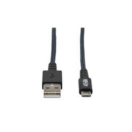 1 pcs : U050-010-GY-MAX - USB Cables / IEEE 1394 Cables 10FT STRONG MCROUSB-B/USBA CBL