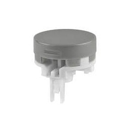 1 pcs : AT4017H - Switch Bezels / Switch Caps RND GRAY CAP