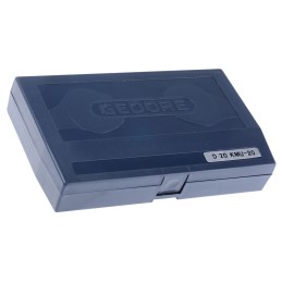 1 pcs - Gedore 37-Piece Metric 1/4 in Standard Socket/Bit Set with Ratchet, 12 point, Hex Bit, Phillips Bit, Pozidriv Bit,