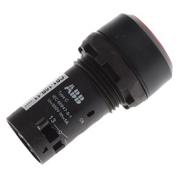 1 pcs - ABB Compact Series Push Button, Momentary, Panel Mount, 22mm Cutout, SPDT, 300V, IP69K