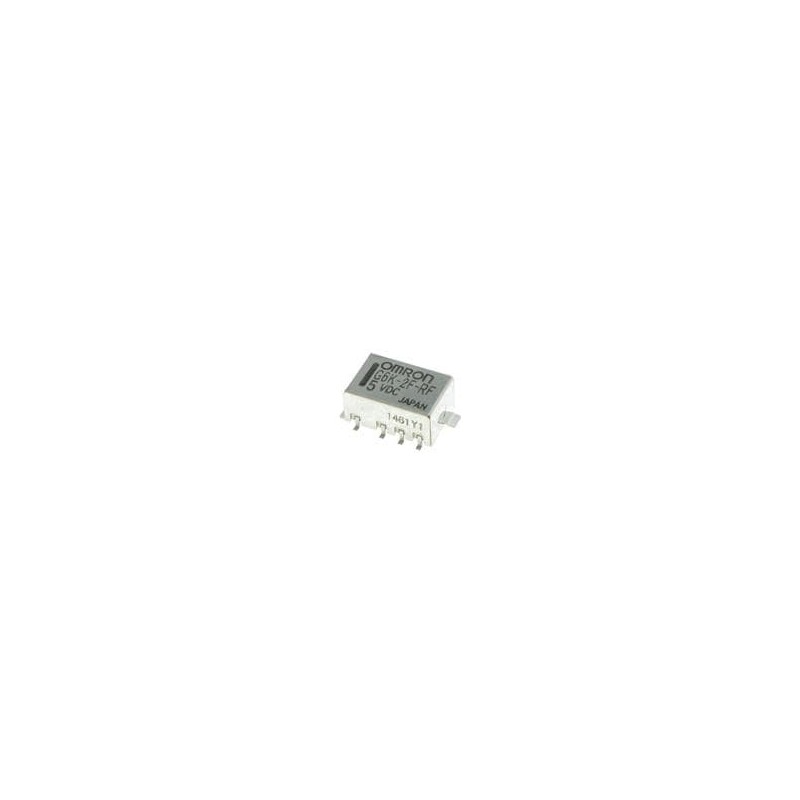 1 pcs : G6K-2F-RF-DC5 - High Frequency / RF Relays 1GHz Std Grd NoLatch DPDT 5VDC 100mW