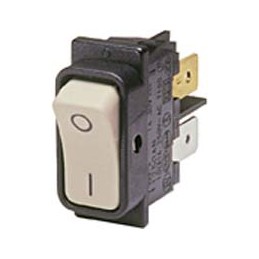 1 pcs - Arcolectric (Bulgin) Ltd DPST, On-Off Rocker Switch Panel Mount