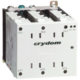 1 pcs - Sensata / Crydom CTR Series Solid State Relay, 25 A rms Load, DIN Rail Mount, 600 V rms Load, 32 V dc Control