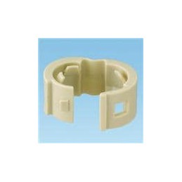 10 pcs : PCBANDEI-Q - Wire Labels & Markers Patch Cord Color Band -Electric Ivory