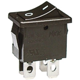 1 pcs - NKK Switches DPST, On-None-Off Rocker Switch Panel Mount