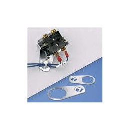 1 pcs : CPM122S-C - Cable Tie Mounts 1.22 Control panel Switch Cable Tie Mnt