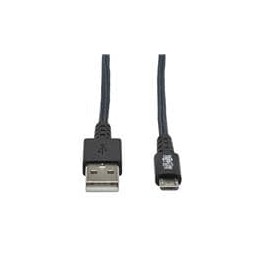 1 pcs : U050-003-GY-MAX - USB Cables / IEEE 1394 Cables 3FT STRONG MCROUSB-B/USBACBL
