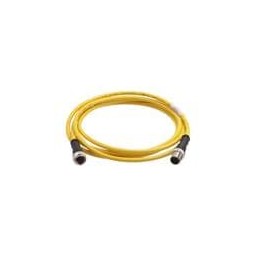 1 pcs : 21350102517020 - Sensor Cables / Actuator Cables M12 A-code 5-pin Straight male to straight female, 2m, PVC yellow jacke