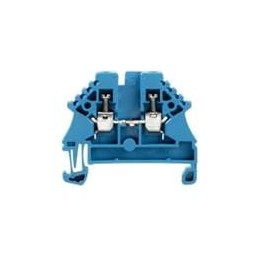 1 pcs : 1023780000 - DIN Rail Terminal Blocks WDU 2.5N BLUE