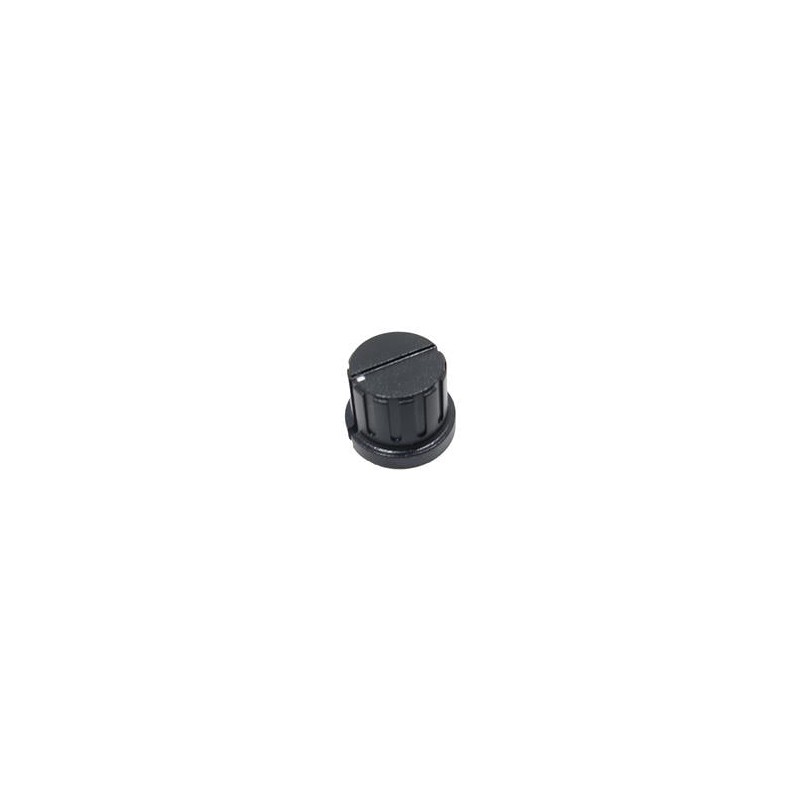 1 pcs : 450-2061 - Knobs & Dials 18 TOOTH BLK PLASTIC