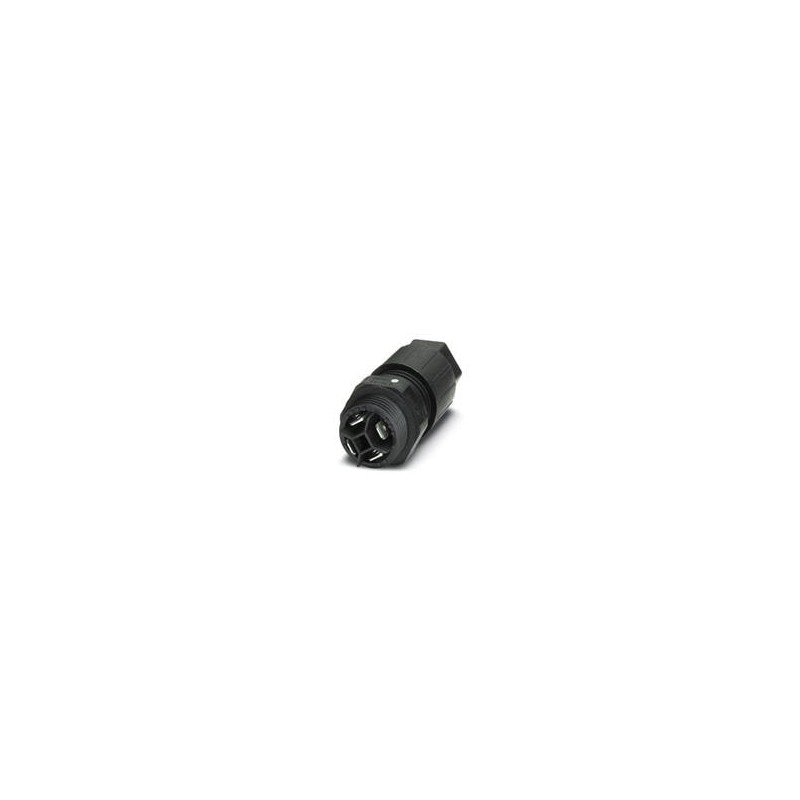 1 pcs : 1437261 - Circular Metric Connectors Q 1.5/4FL/24-M20KU- ESA-ASI BK