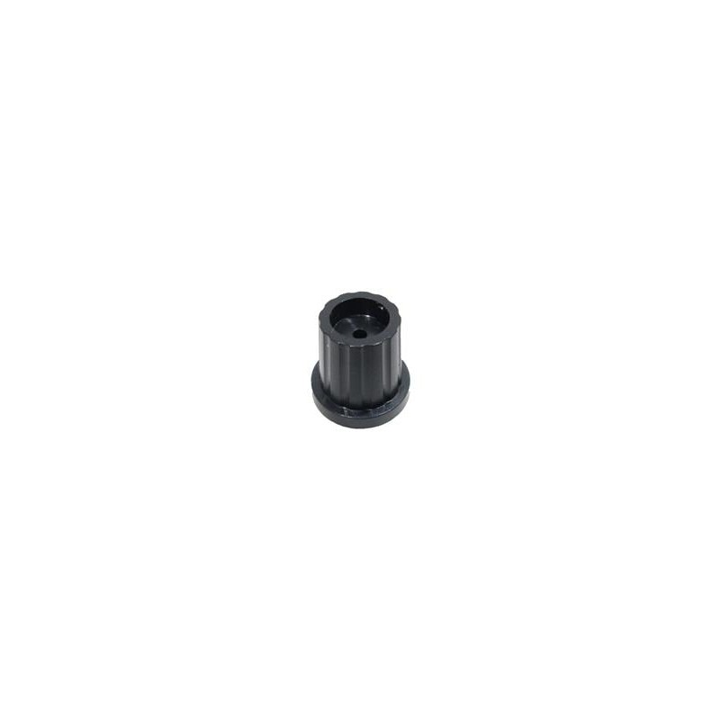 1 pcs : 450-AA190 - Knobs & Dials BLK 19mm 6.4 D-SHAFT