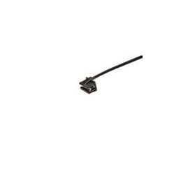 10 pcs : 550279 - Cable Tie Mounts Edge Mount Cable Tie, 5.51 in Long, 40 Lb Tie, Black