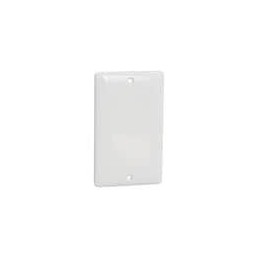 1 pcs : SQWS140001WH - Switch Fixings 1 GANG BLANK MATTE WALL PLATE WH