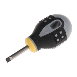 1 pcs - Bahco Slotted Screwdriver, 5.5 x 1 mm Tip, 25 mm Blade, 83 mm Overall