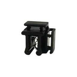 10 pcs : 550251 - Cable Tie Mounts Cable Tie Holder, Edge Mount, Black
