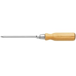 1 pcs - Facom Phillips Screwdriver, PH1 Tip, 100 mm Blade, 200 mm Overall