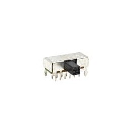 1 pcs : EG4208A - Slide Switches 4P2T SIDE OP PC MNT