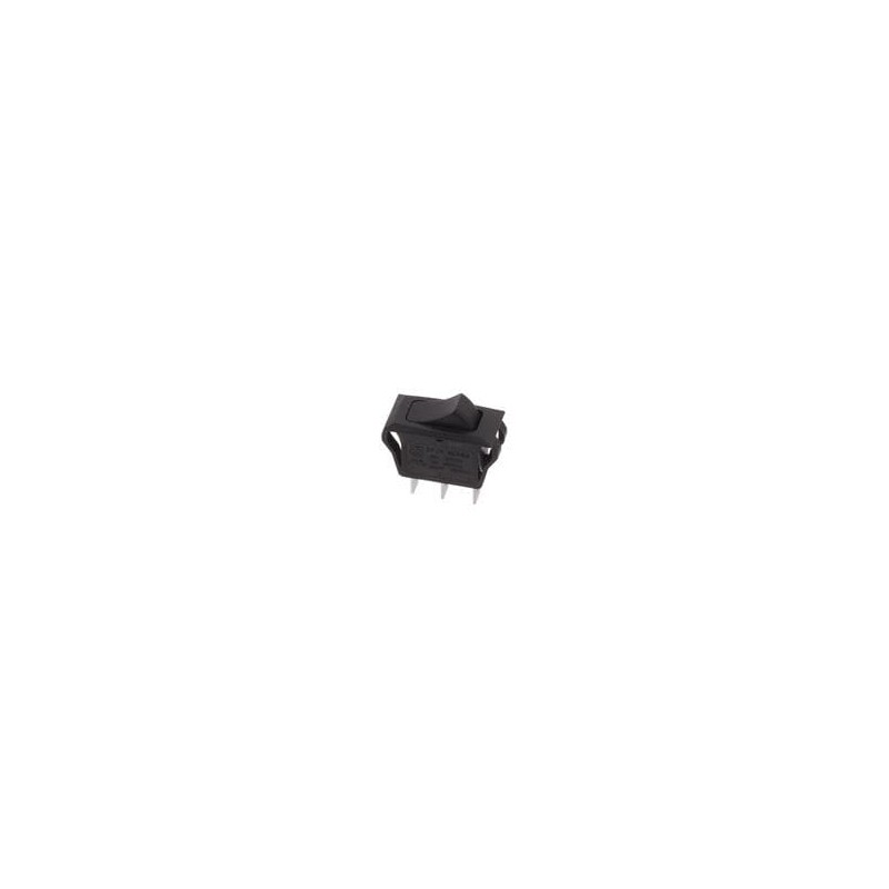 10 pcs : CRE23F2BBBNE - Rocker Switches SPDT ON-ON BLK 20A BLANK